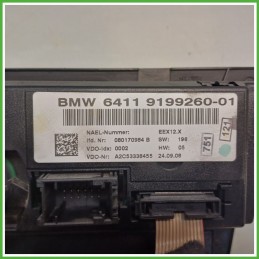 Comandi Clima AC Riscaldamento Condizionatore VDO A2C53338455 BMW Serie 3 E90/E91 64119199260 2008 2012