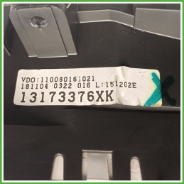 Quadro strumenti contachilometri tachimetro VDO 110080161021 OPEL MERIVA X03 1.4 16V 13214765