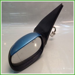 Specchio Specchietto Retrovisore Sinistro SX BLU KNY VERNICE BLU TIVOLI PEUGEOT 206 1998 2009 MAGNETI MARELLI Originale Usato