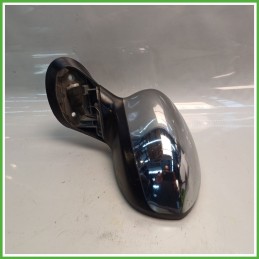 Specchio Specchietto Retrovisore Sinistro SX CROMATO FIAT 500 3P 2007 2015 FICOSA FICOMIRRORS Originale Usato