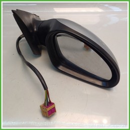 Specchio Specchietto Retrovisore Destro DX GRIGIO K4 S7Y SEAT IBIZA 6L 2001 2009 FICOSA FICOMIRRORS Originale Usato