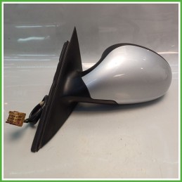 Specchio Specchietto Retrovisore Sinistro SX GRIGIO K4 S7Y SEAT IBIZA 6L 2001 2009 FICOSA FICOMIRRORS Originale Usato