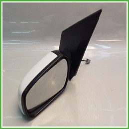 Specchio Specchietto Retrovisore Sinistro SX BIANCO FROZEN WHITE FORD FIESTA CBK 2005 2008 MAGNA Originale Usato
