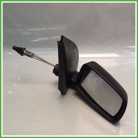 Specchio Specchietto Retrovisore Destro DX GOFFRATO FIAT PANDA 2Q 2003 2010 FICOSA FICOMIRRORS Originale Usato