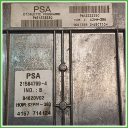 Centralina Motore Iniezione ECU SAGEM 21584799-4 CITROEN C3 1a Serie 1.4 54kw 1939GL 2002 2005