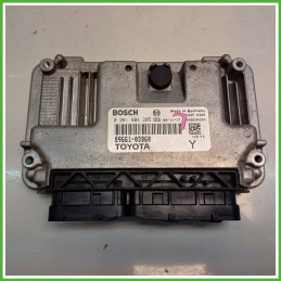 Centralina Motore Iniezione ECU BOSCH 0261S04205 TOYOTA YARIS 1.0 12V 51kw 896600D390 2005 2012