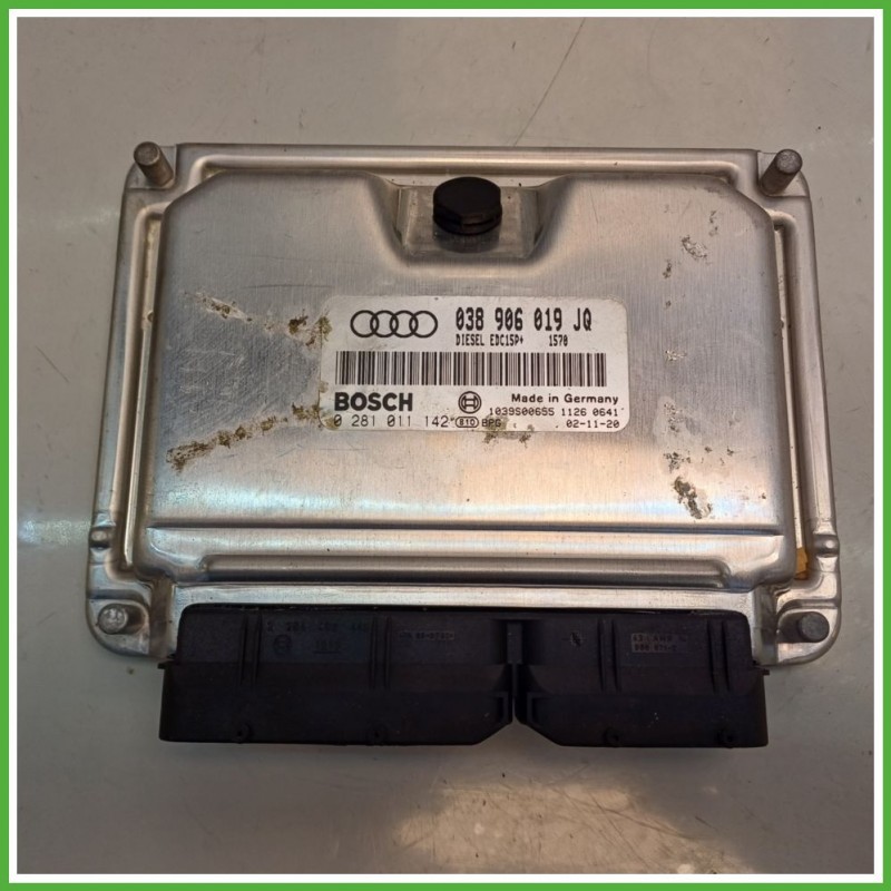 Centralina Motore Iniezione ECU BOSCH 0281011142 AUDI A4 8E 1.9 TDI 96kw 038906019JQ 2000 2004