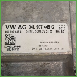 Centralina Motore Iniezione ECU DELPHI 28594714 VOLKSWAGEN T-ROC 1.6 TDI 85kw 04L907445E 2017 2018