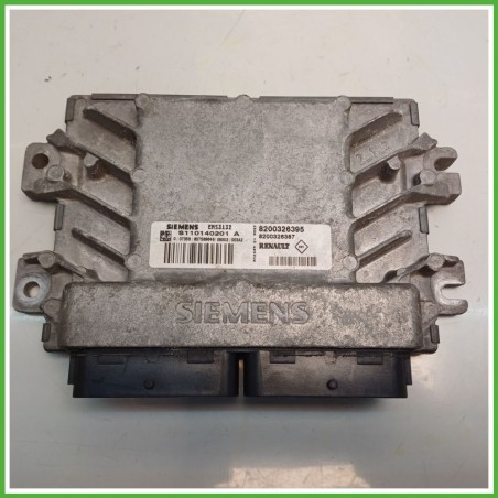 Centralina Motore Iniezione ECU SIEMENS S110140201A RENAULT CLIO 2a Serie 1.2 43kw 8200326395 2001 2010