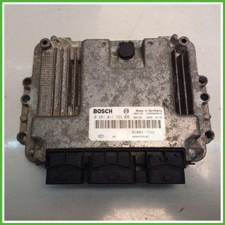 Centralina Motore Iniezione ECU BOSCH 0281011723 RENAULT ESPACE 3a Serie 1.9 dCi 88kw 8200376187 2002 2006