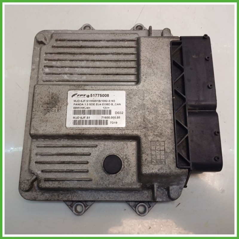 Centralina Motore Iniezione ECU MAGNETI MARELLI MJD6JF.S1 FIAT PANDA 2Q 1.3 16V 51kw 51775008 2003 2010