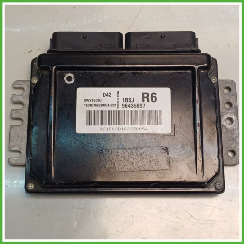 Centralina Motore Iniezione ECU SIEMENS 5WY1E09D CHEVROLET (DAEWOO) TACUMA U100 1.6 16V 79kw 96487151 2005 2010