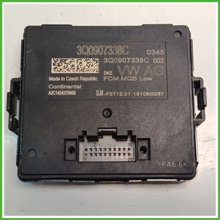Centralina Modulo Luci CONTINENTAL A2C1424370450 VOLKSWAGEN T-ROC 1.6 TDI 3Q0907338C 2017 2018