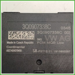 Centralina Modulo Luci CONTINENTAL A2C1424370450 VOLKSWAGEN T-ROC 1.6 TDI 3Q0907338C 2017 2018