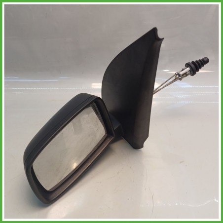 Specchio Specchietto Retrovisore Sinistro SX GOFFRATO FIAT PANDA 2Q 2003 2010 FICOSA FICOMIRRORS Originale Usato