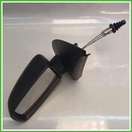 Specchio Specchietto Retrovisore Sinistro SX GOFFRATO FIAT PANDA 2Q 2003 2010 FICOSA FICOMIRRORS Originale Usato
