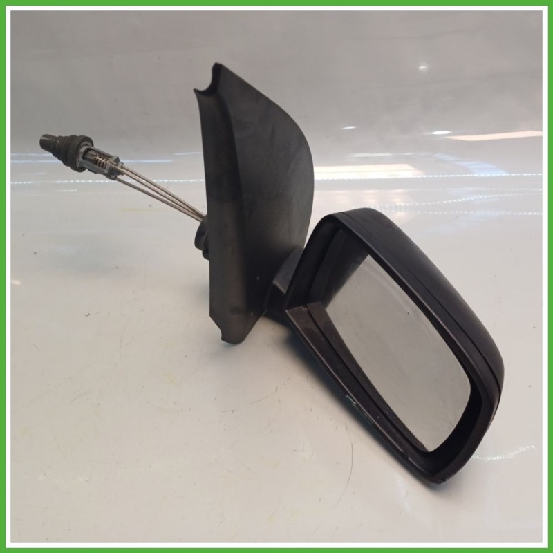 Specchio Specchietto Retrovisore Destro DX GOFFRATO FIAT PANDA 2Q 2003 2010 FICOSA FICOMIRRORS Originale Usato