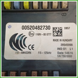 Body Computer Centralina Modulo BCM BSI DELPHI 28545998 FIAT TIPO 6J 1.6 52048273 2015 2019