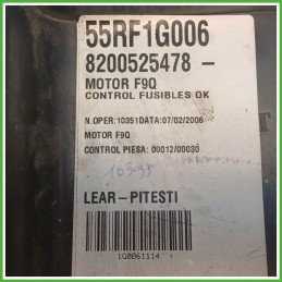 Body Computer Centralina Modulo BCM BSI RENAULT ESPACE 3a Serie 1.9 dCi 8200525478 2002 2006