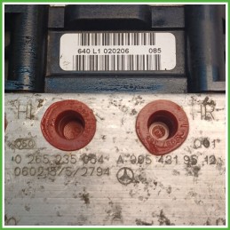 Centralina ABS Modulo Pompa BOSCH 0265950505 A0064316412 MERCEDES-BENZ Classe B T245 Originale Usato