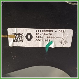 Leveraggio cambio RENAULT CLIO 5a Serie 349016PB0C 2019