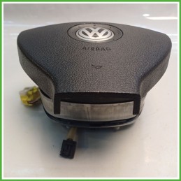 Airbag Guidatore Sinistro SX VOLKSWAGEN TOURAN 1T 1.9 TDI 1K0880201CB1BZ 2003 2010 TRW 61921051A