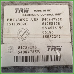 Centralina ABS Modulo Pompa TRW EBC430NG 71754798 LANCIA YPSILON TE Originale Usato