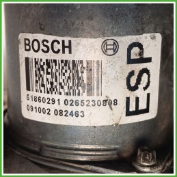 Centralina ABS Modulo Pompa BOSCH 0265951378 71771143 FIAT PUNTO EVO 3J Originale Usato