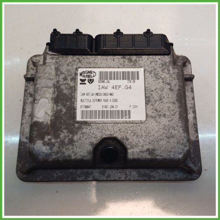 Centralina Motore Iniezione ECU MAGNETI MARELLI IAW4EF.G4 FIAT MULTIPLA 1F 1.6 16V 76kw 55184487 2004 2012