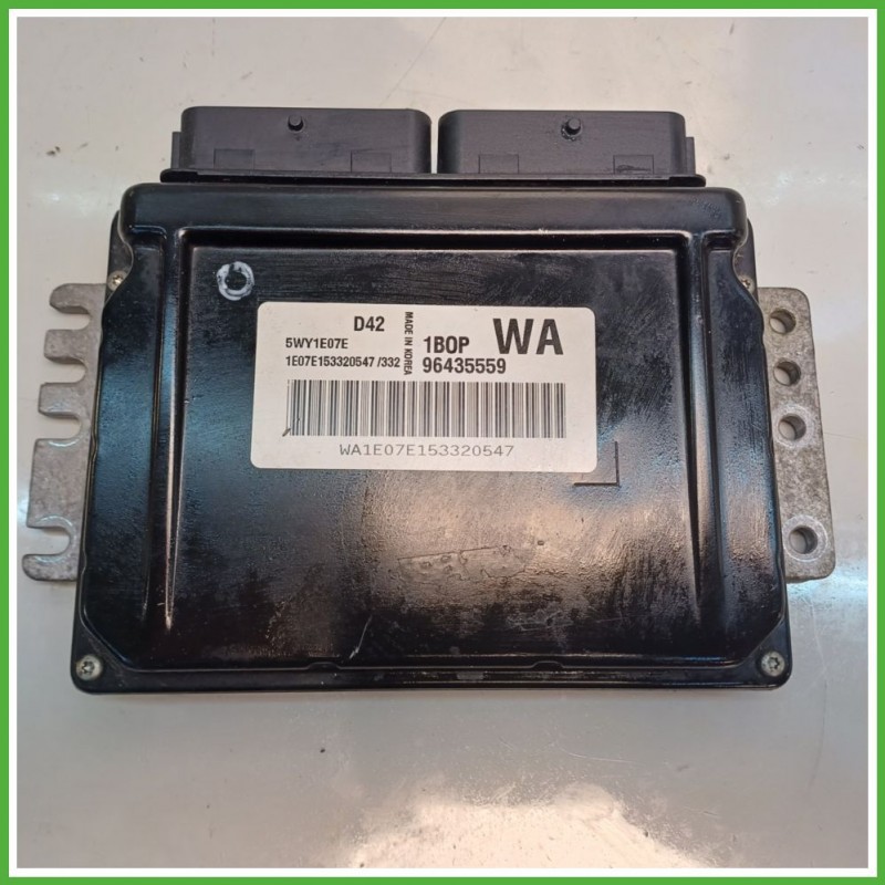 Centralina Motore Iniezione ECU MANDO 5WY1E07E CHEVROLET (DAEWOO) KALOS T200 1.2 53kw 96376652 2005 2008