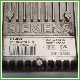 Centralina Controllo Cambio Automatico SIEMENS S118047529 PEUGEOT 307 2.0 16V 9657135580 2001 2006