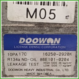 Compressore Clima AC Aria Condizionata DOOWAN 10PA17C KIA SPORTAGE 2a Serie 977012E500