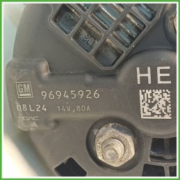 Alternatore KDAC 08L24 CHEVROLET (DAEWOO) AVEO T250 96936135