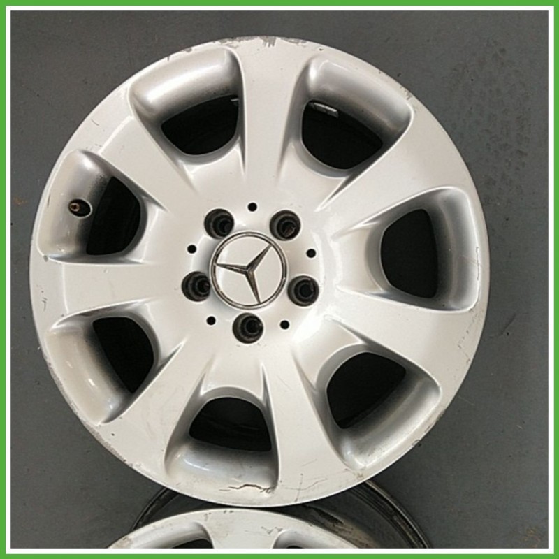 Cerchio Singolo in Lega MERCEDES-BENZ Classe C (W/S203) (dal 05/2000 al 12/2007) 16 pollici 16" 7.0J 5x112 ET 31 usato al pz