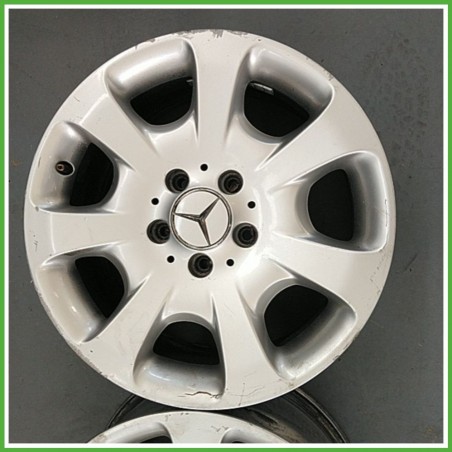 Cerchio Singolo in Lega MERCEDES-BENZ Classe C (W/S203) (dal 05/2000 al 12/2007) 16 pollici 16" 7.0J 5x112 ET 31 usato al pz