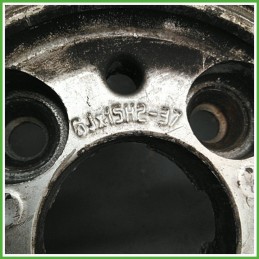 Cerchio Singolo in Lega LANCIA LYBRA (dal 05/1999 al 10/2006) 15 pollici 15" 6.0J 4x98 ET 37 originale usato al pz