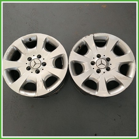 Cerchio Singolo in Lega MERCEDES-BENZ Classe C (W/S203) (dal 05/2000 al 12/2007) 16 pollici 16" 7.0J 5x112 ET 31 usato al pz