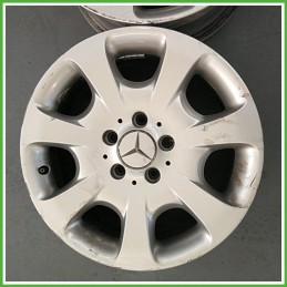 Cerchio Singolo in Lega MERCEDES-BENZ Classe C (W/S203) (dal 05/2000 al 12/2007) 16 pollici 16" 7.0J 5x112 ET 31 usato al pz