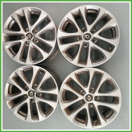 Cerchi in Lega RENAULT MEGANE 4a Serie (dal 01/2016 al 03/2021) 17 pollici 17" 7.0J 5x114.3 ET 43 4pz originali usati