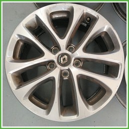 Cerchi in Lega RENAULT MEGANE 4a Serie (dal 01/2016 al 03/2021) 17 pollici 17" 7.0J 5x114.3 ET 43 4pz originali usati
