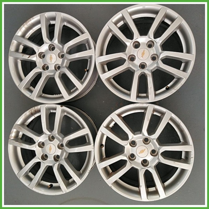 Cerchi in Lega CHEVROLET (DAEWOO) AVEO (T300) (dal 05/2011) 16 pollici 16" 6.0J 5x105 ET 39 4pz originali usati