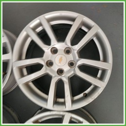 Cerchi in Lega CHEVROLET (DAEWOO) AVEO (T300) (dal 05/2011) 16 pollici 16" 6.0J 5x105 ET 39 4pz originali usati