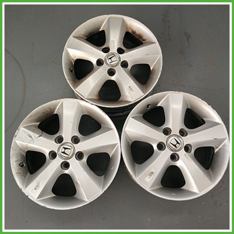 Cerchio Singolo in Lega HONDA FR-V (dal 10/2004 al 04/2007) 16 pollici 16" 6.5J 5x114.3 ET 50 originale usato al pz