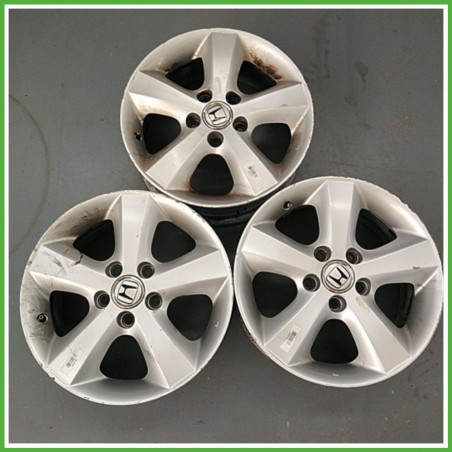 Cerchio Singolo in Lega HONDA FR-V (dal 10/2004 al 04/2007) 16 pollici 16" 6.5J 5x114.3 ET 50 originale usato al pz