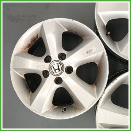 Cerchio Singolo in Lega HONDA FR-V (dal 10/2004 al 04/2007) 16 pollici 16" 6.5J 5x114.3 ET 50 originale usato al pz