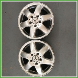 Cerchio Singolo in Lega MERCEDES-BENZ Classe A (W168) (dal 03/2001 al 06/2004) 15 pollici 15" 5.5J 5x112 ET 54 usato al pz