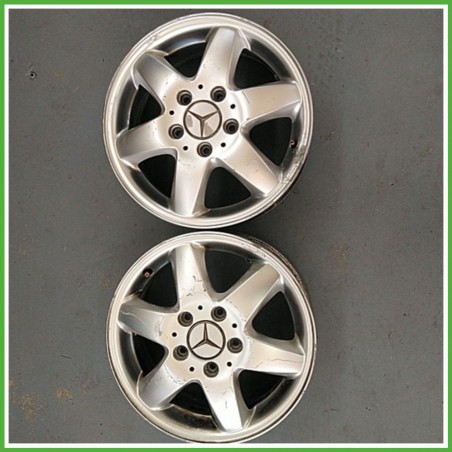 Cerchio Singolo in Lega MERCEDES-BENZ Classe A (W168) (dal 03/2001 al 06/2004) 15 pollici 15" 5.5J 5x112 ET 54 usato al pz