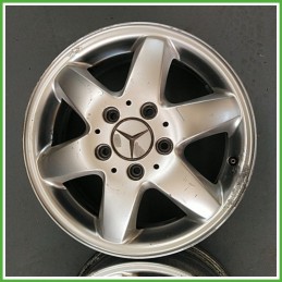 Cerchio Singolo in Lega MERCEDES-BENZ Classe A (W168) (dal 03/2001 al 06/2004) 15 pollici 15" 5.5J 5x112 ET 54 usato al pz