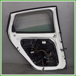 Porta Portiera Sportello Posteriore Sinistra SX BIANCO VOLVO V40 Cross Country Berlina 2012 2018 Originale Usato