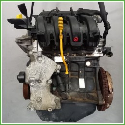 Motore Completo Funzionante D4FD7 55kw da RENAULT CLIO 3a Serie 2005 2009 BENZINA Originale Usato